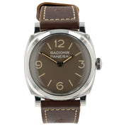Panerai Radiomir Brown Dial Stainless Steel 47mm Manual Wind Men’s PAM00662