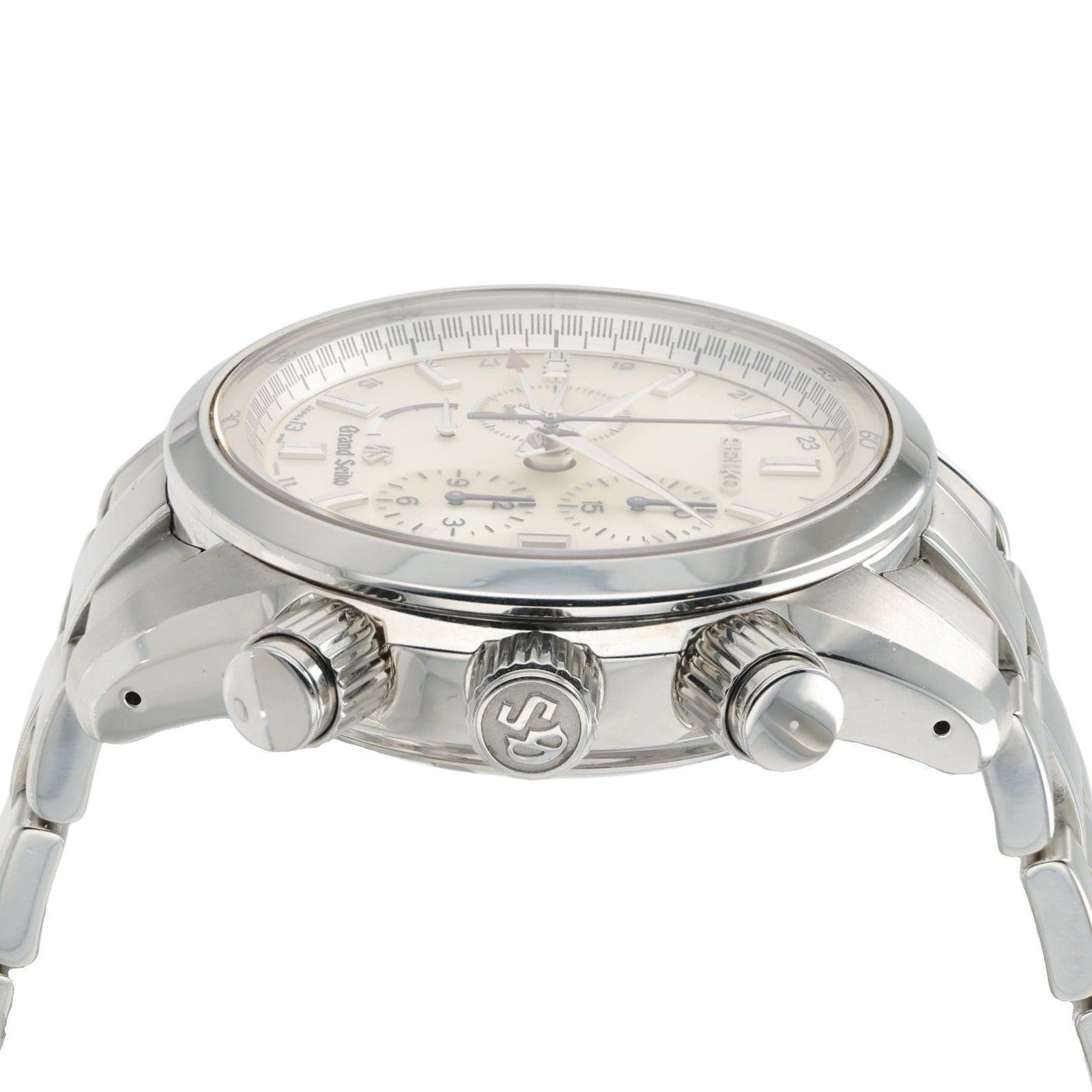 Grand Seiko Spring Drive Silver Dial Stainless Steel 43mm Automatic Mens SBGC001
