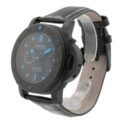 Panerai Submersible Carbon Black Dial 47mm Automatic Movement Mens PAM01616