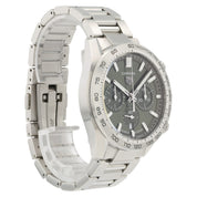Tag Heuer Chrono Green Dial Stainless Steel 44mm Automatic Mens Watch CBN2A10