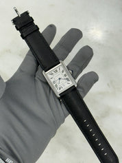 Cartier Tank Solo XL Stainless Steel Silver Color Dial 31mm Mens Watch W5200027