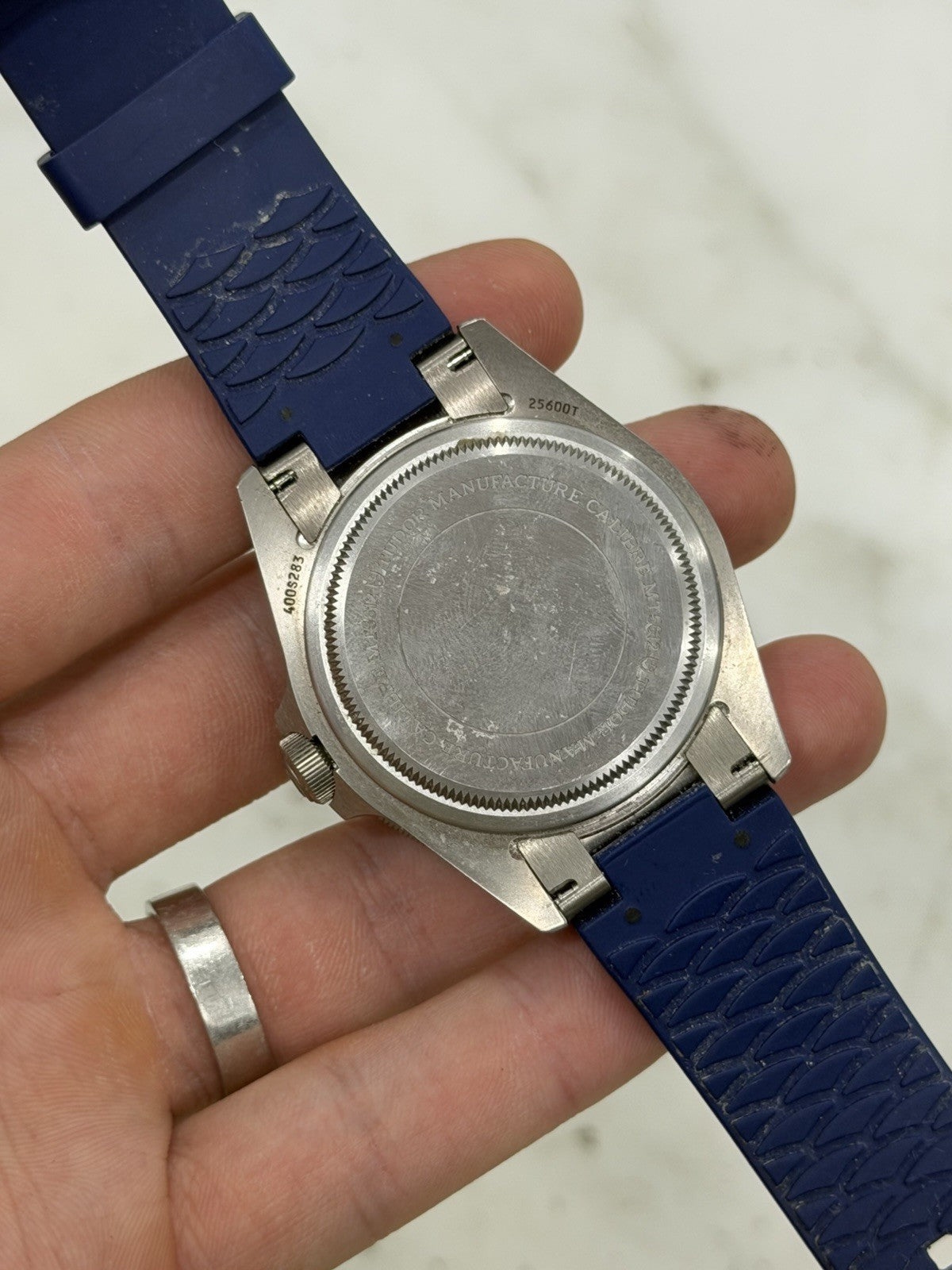 Tudor Pelagos Date Blue Dial Titanium Men's Watch 25600TB - Watch Only
