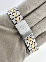 Tudor Date Day 76213 Champagne Dial Mens Two Tone Stainless Automatic Watch