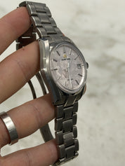 Grand Seiko Heritage Collection “Shunbun” Pink Dial Titanium 40mm Watch SBGA413