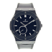 Hublot Classic Fusion Ceramic Black Dial 45mm Manual Wind Men’s 515.CS.1270.VR