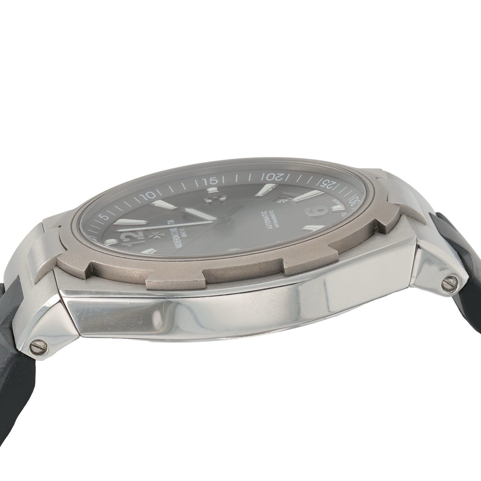Vacheron Constantin Overseas Steel Titanium Grey Dial 42mm Auto Mens Watch 47040