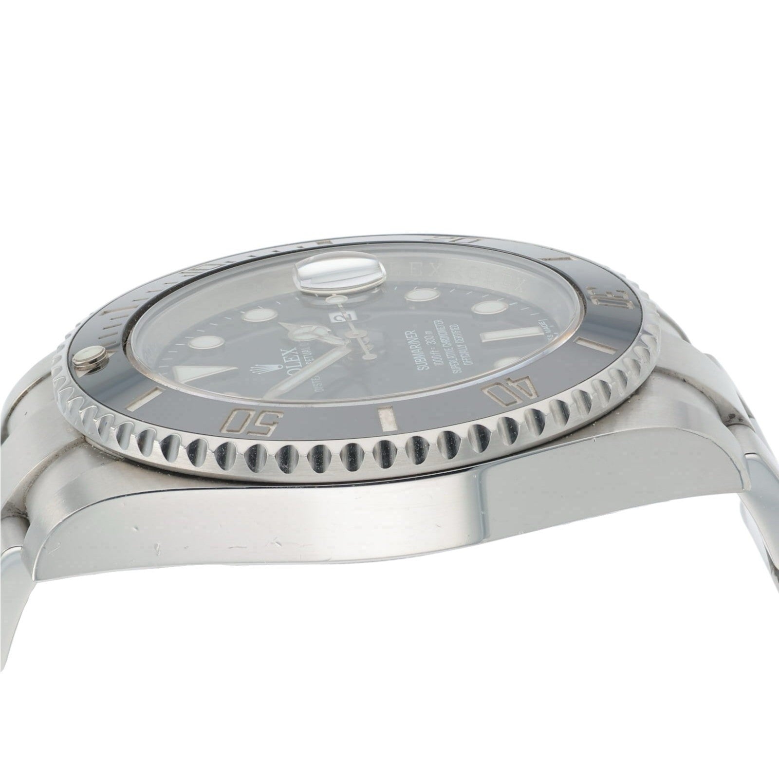 Rolex Submariner Date Stainless Steel Black Dial 40mm Automatic Mens 116610LN