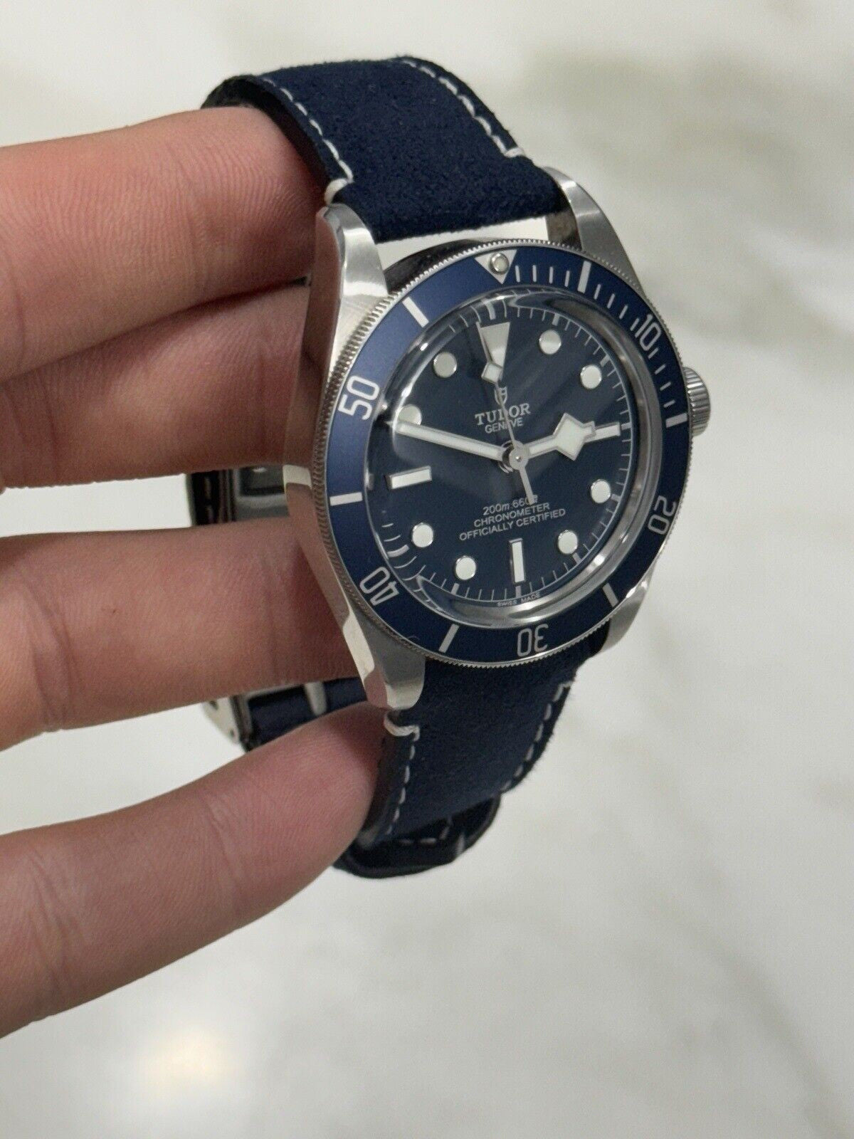 2022 Tudor Black-Bay Stainless Steel Blue 39mm Automatic Men’s Watch 79030B