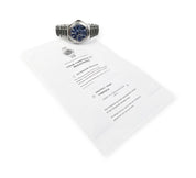 IWC Ingenieur Perpetual Calendar Blue Dial Steel 41.6mm Auto Mens Watch IW344903