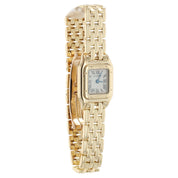 Cartier Panthere Mini White Dial 18k Gold 17mm Quartz Ladies Watch W25034B9