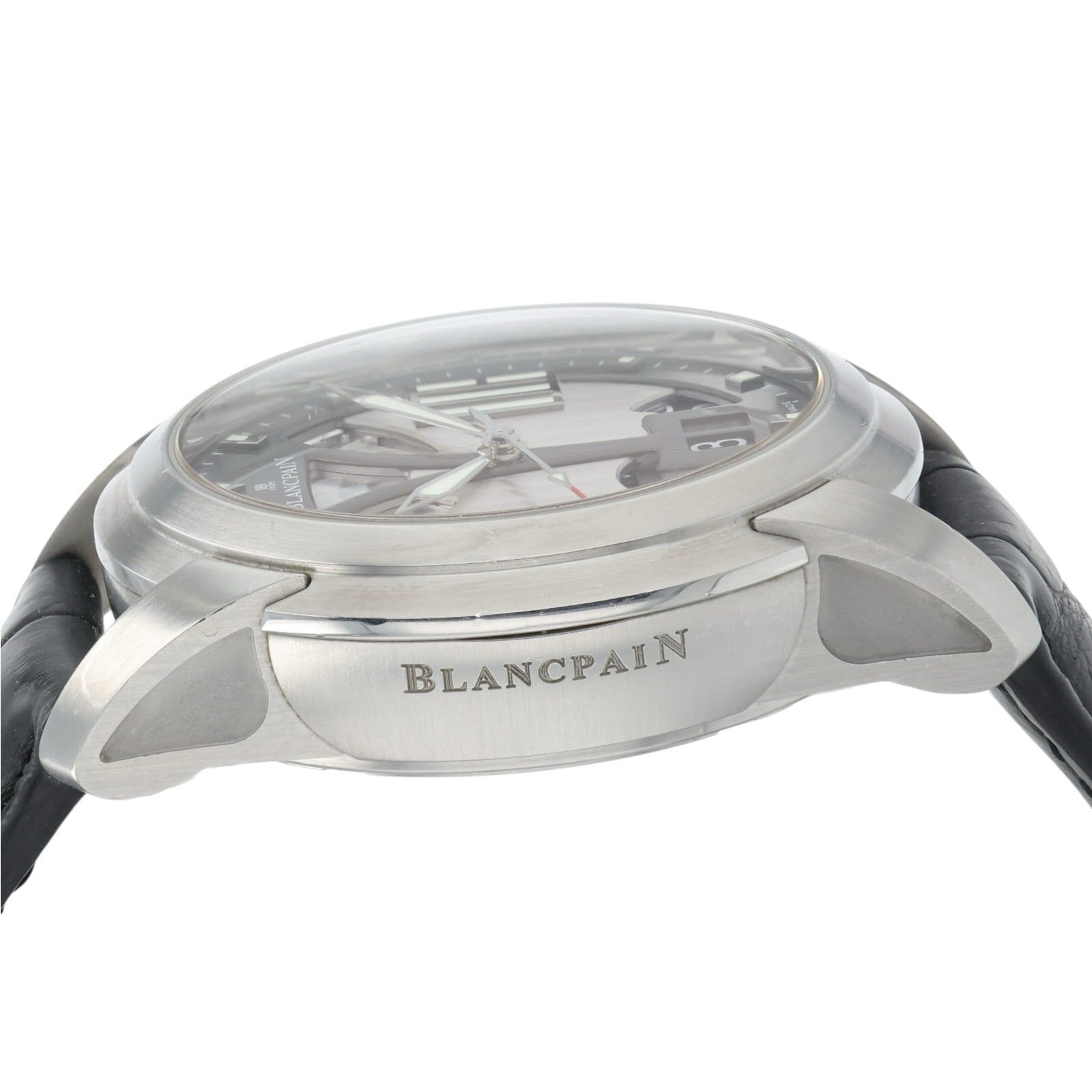 Blancpain L-Evolution Steel Grey Dial 43.5mm Automatic Men's Watch 8850