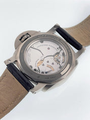 Panerai Luminor Equation Titanium Blue Dial 47mm Wind Up Men's Watch PAM00670