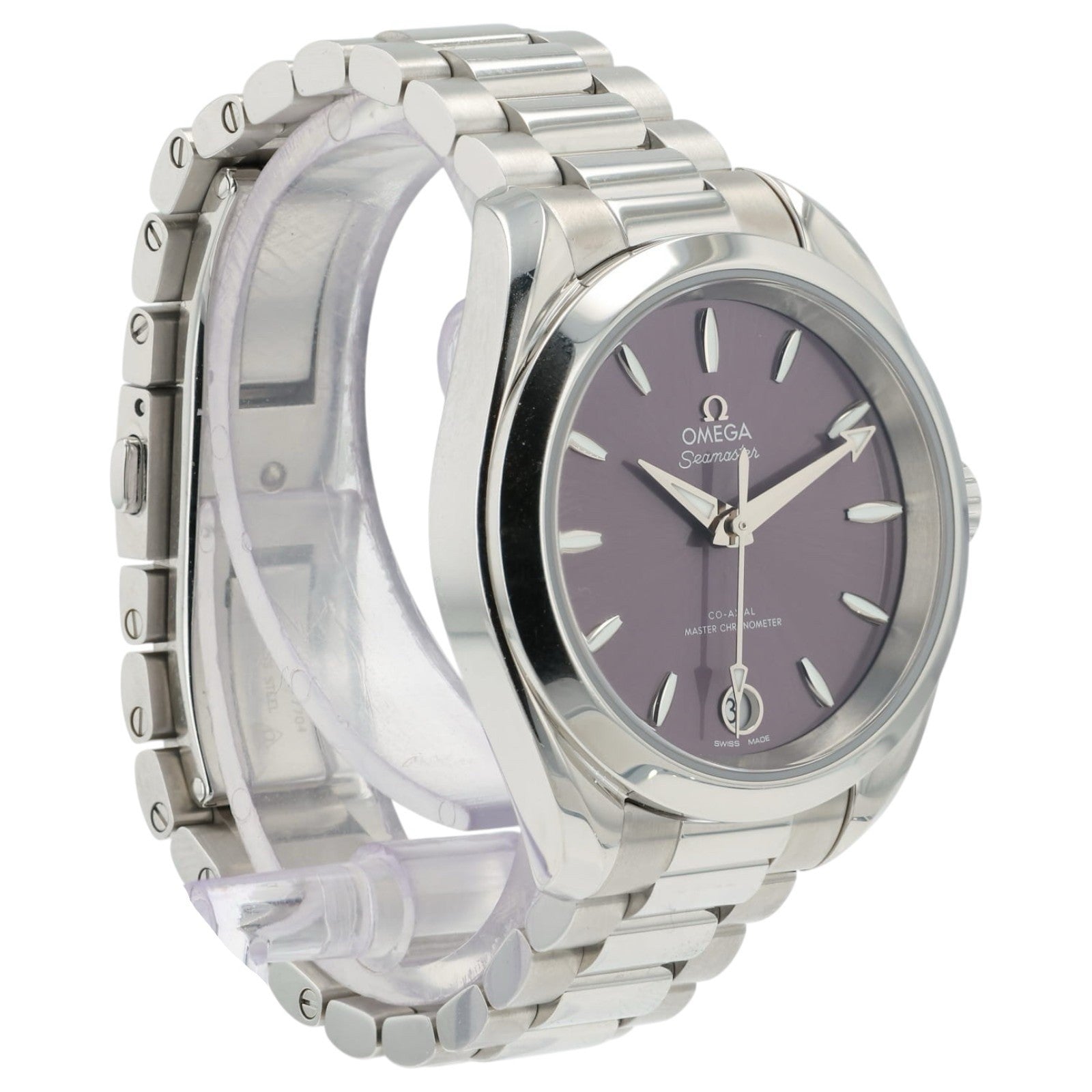 Omega Seamaster Aqua Terra Purple Dial Steel 34mm Automatic 220.10.34.20.10.002