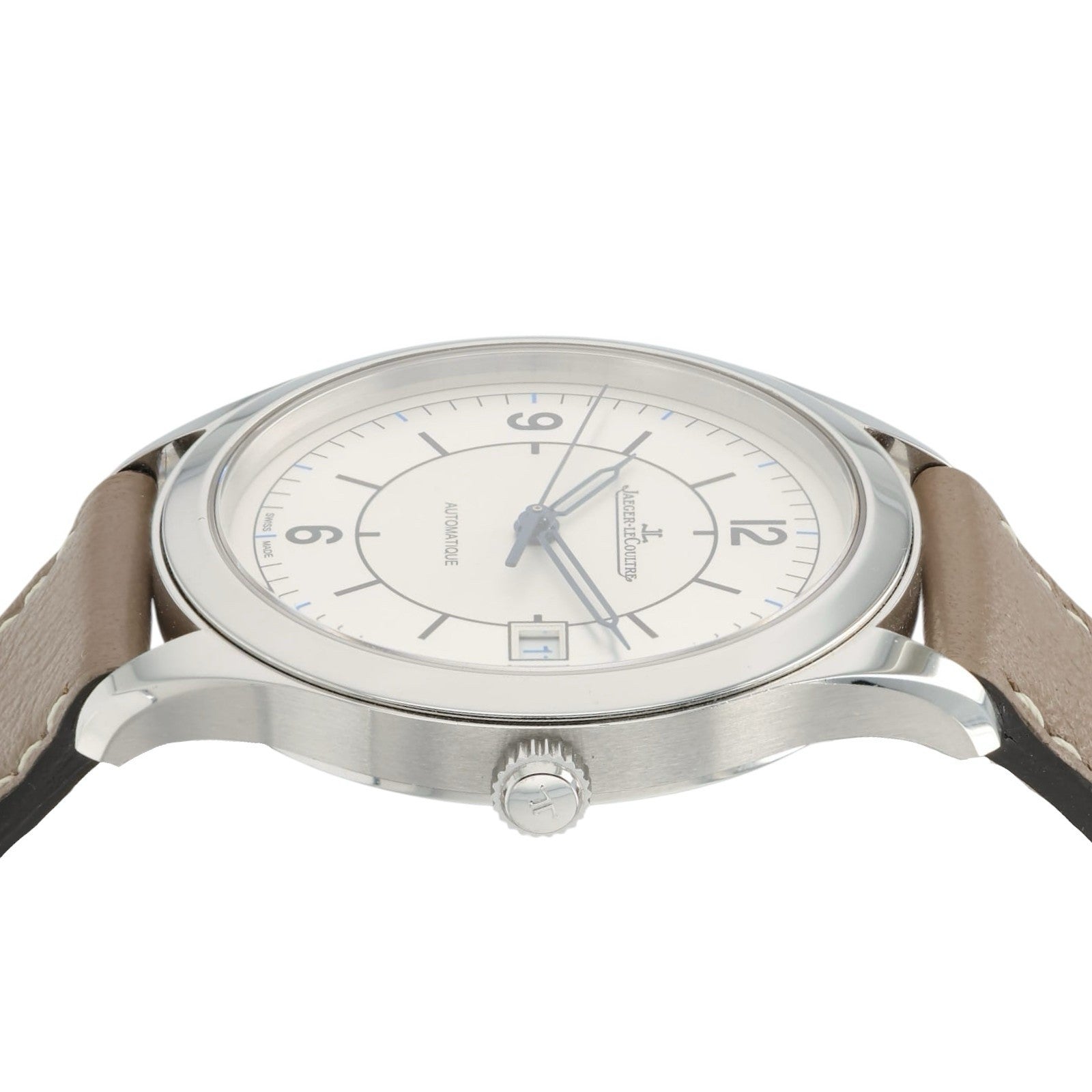 LeCoultre Master Control Date Silver Dial Steel 39mm Men's Watch Q1548530