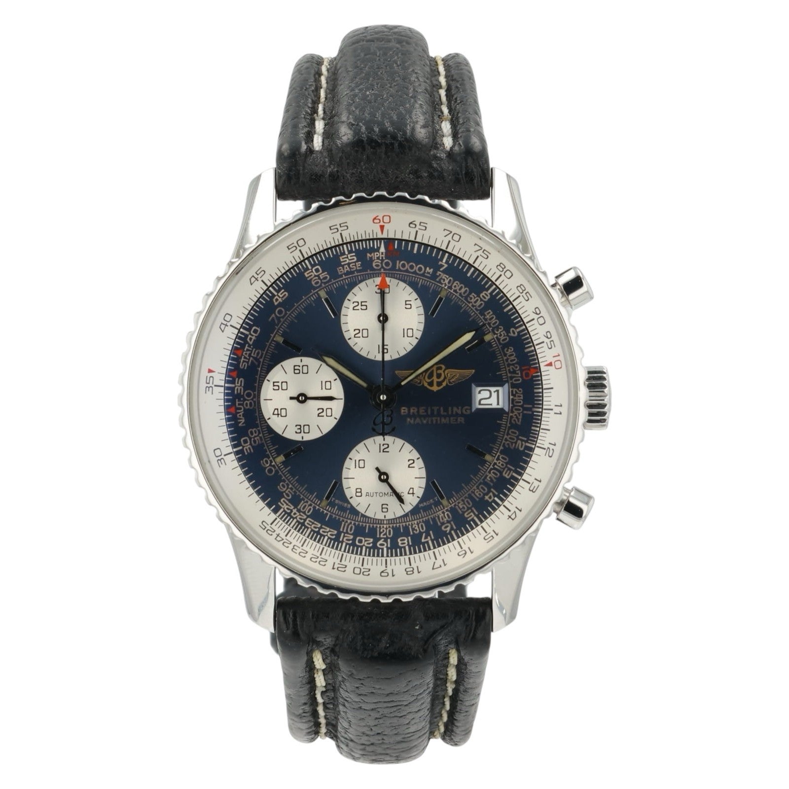 Breitling Navitimer Blue Dial Stainless Steel 41mm Automatic Men’s Watch A13022
