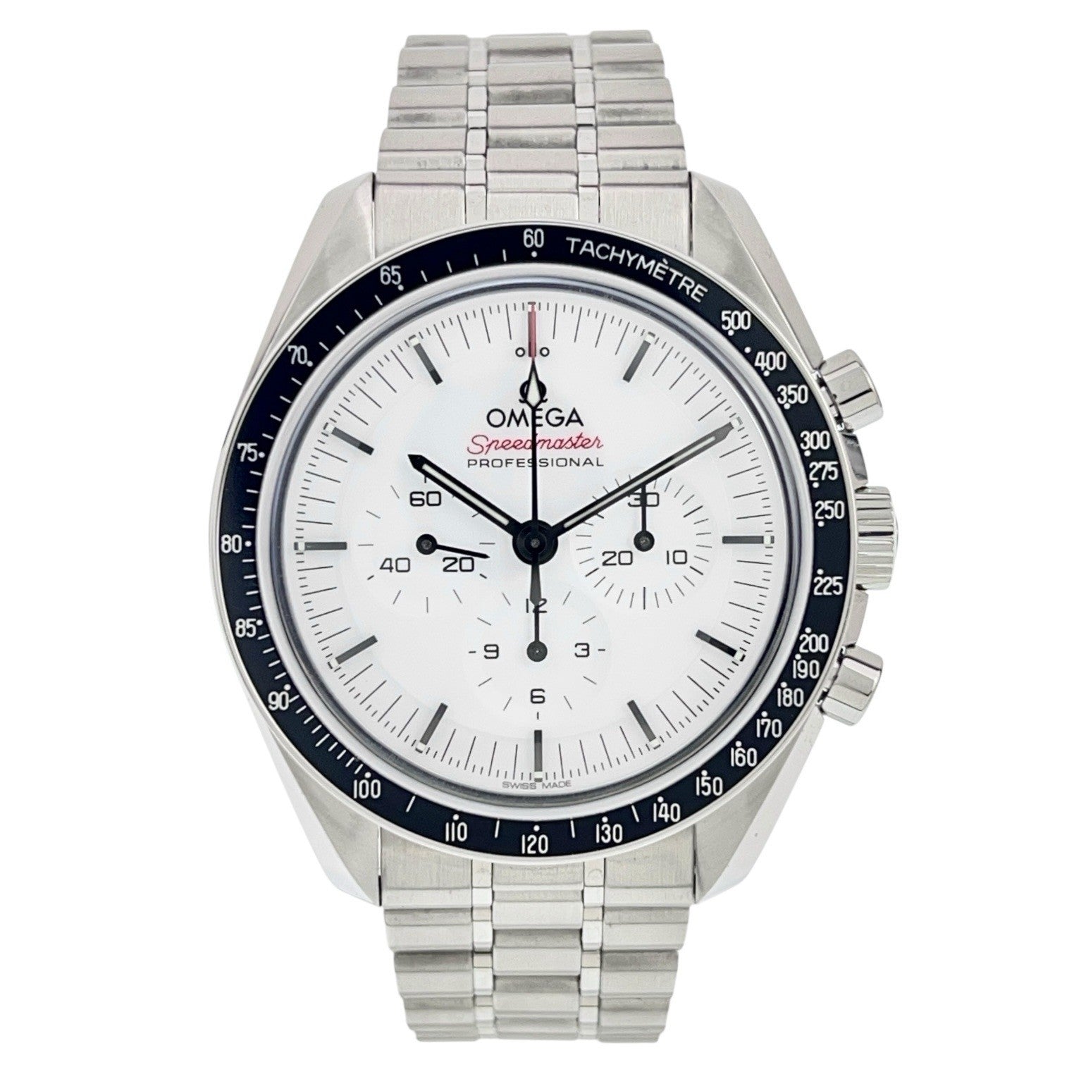 2025 Omega Speedmaster White Dial 42mm Manual Wind Mens 310.30.42.50.04.001