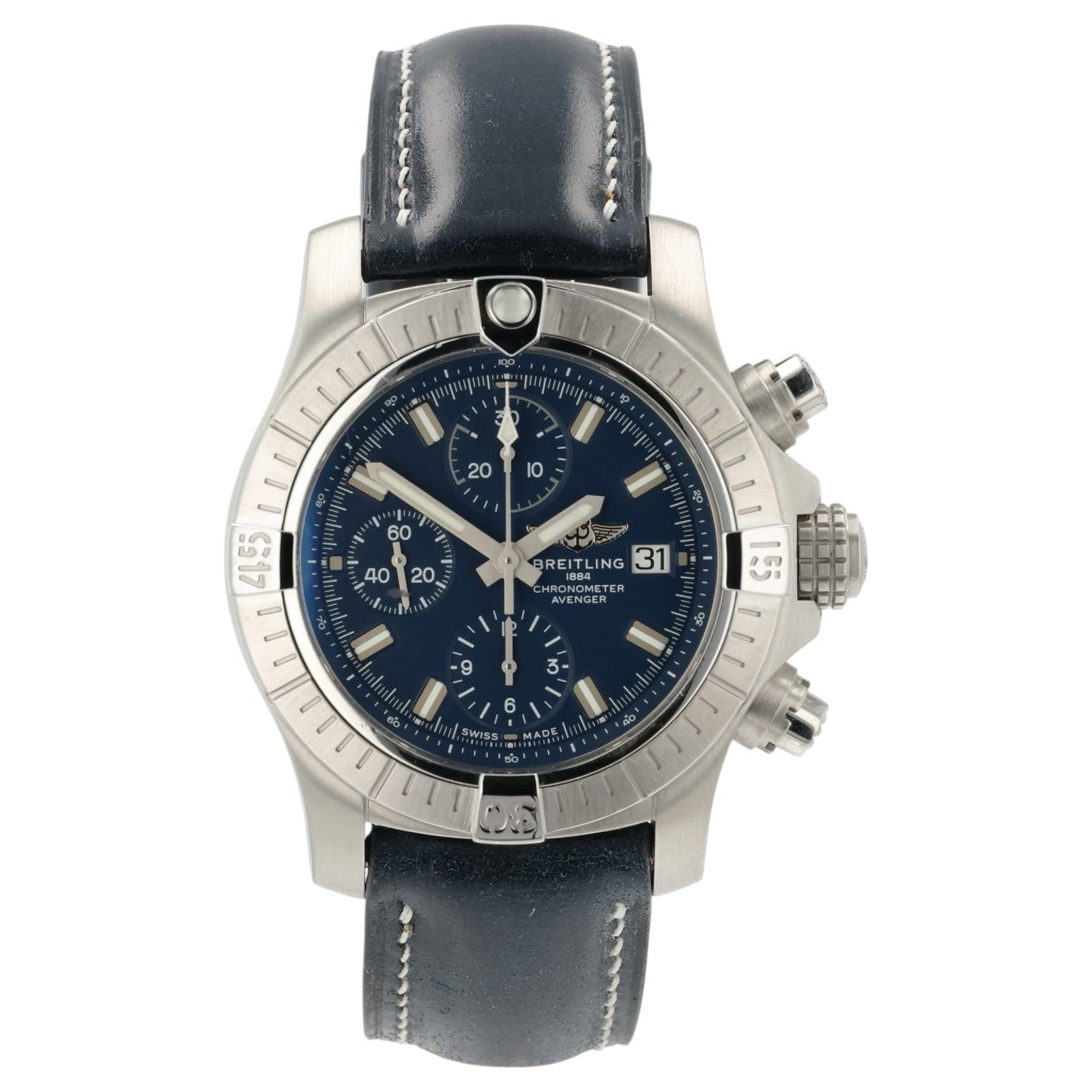 Breitling Avenger Blue Dial Stainless Steel 43mm Automatic Men’s Watch A13385