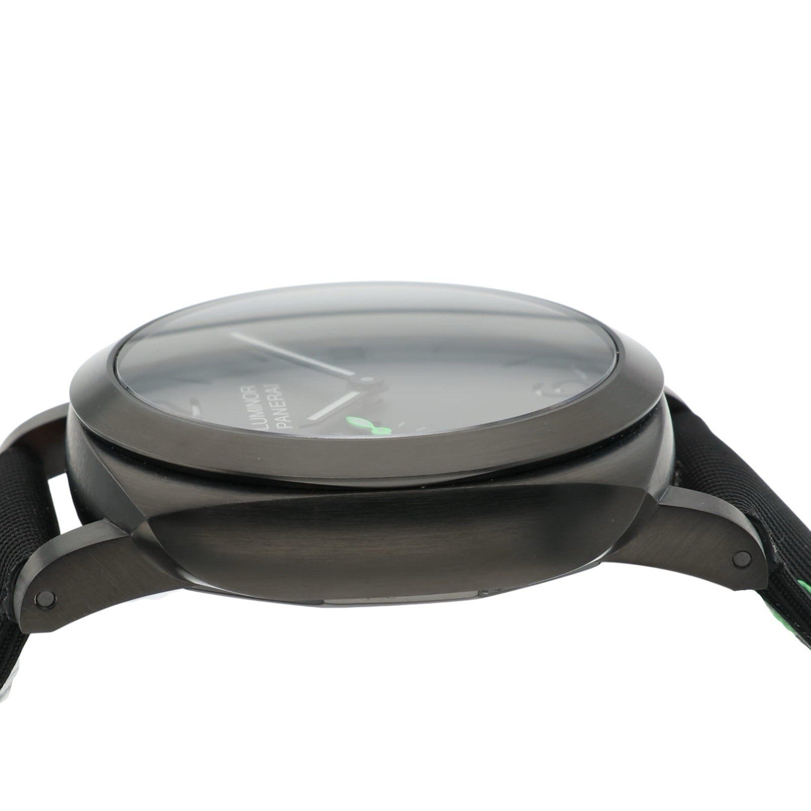 Panerai Luminor Quadrants Razer Steel Black Dial 40mm Automatic Mens PAM01353