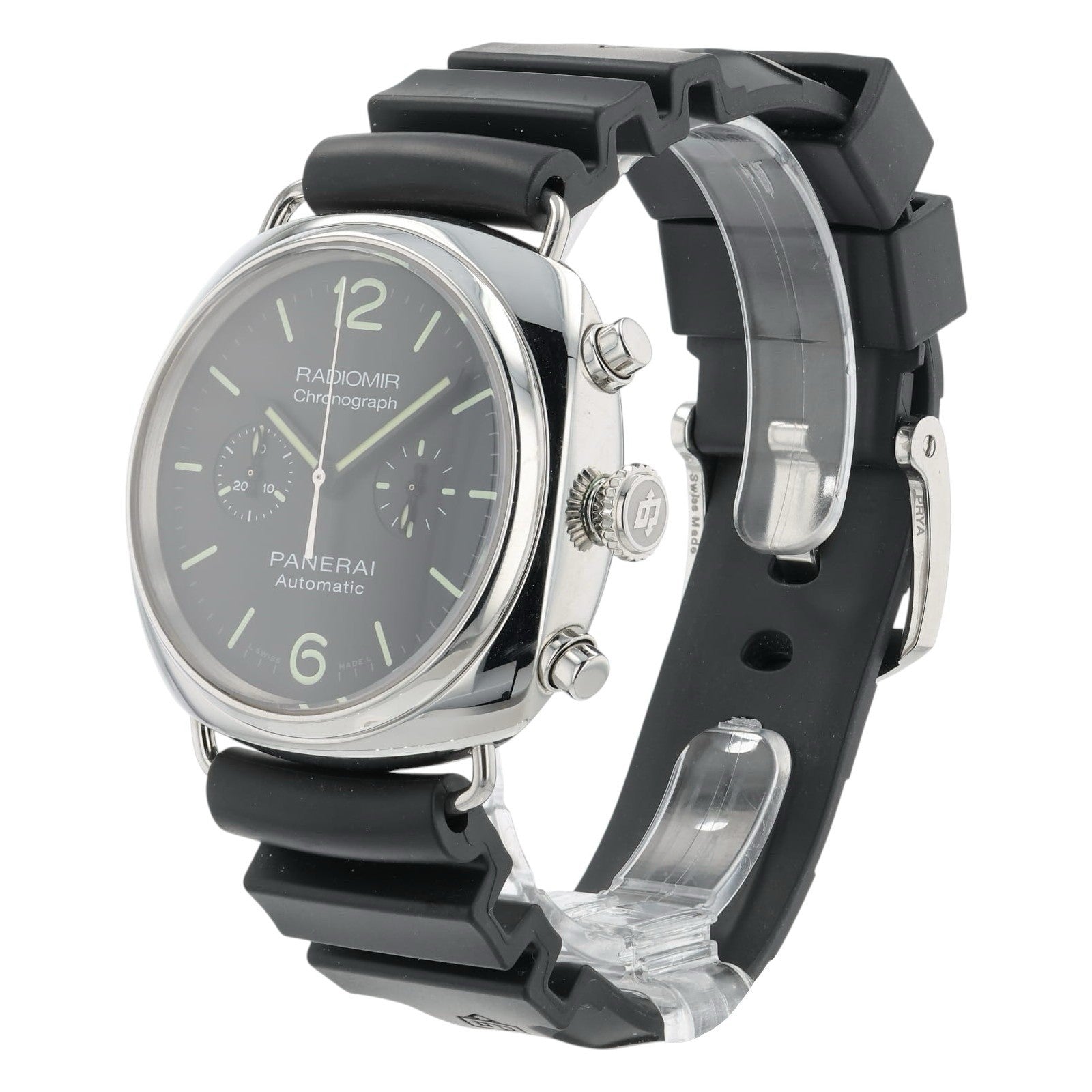 Panerai Radiomir Chrono Black Dial Steel 42mm Automatic Men’s Watch PAM00369