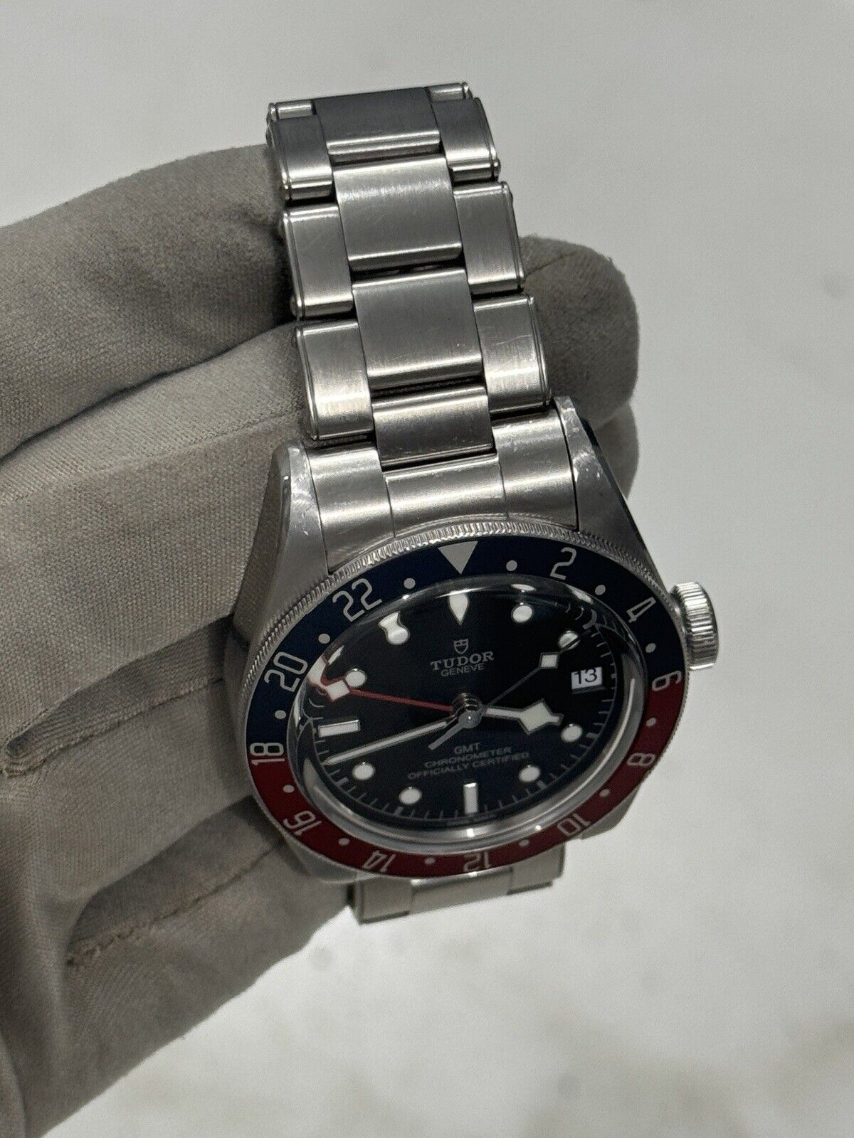 2022 Tudor Black Bay GMT Pepsi Stainless Steel Men's Watch 79830RB - Box/Papers