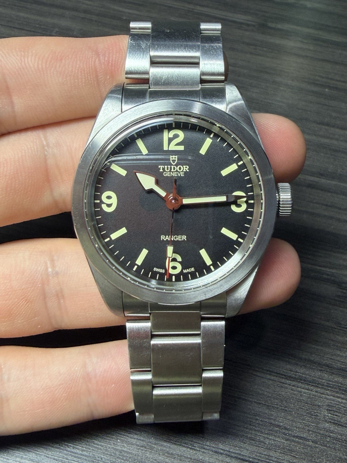 2022 Tudor Ranger 39mm Stainless Steel 79950 Black Dial Automatic Men's Watch
