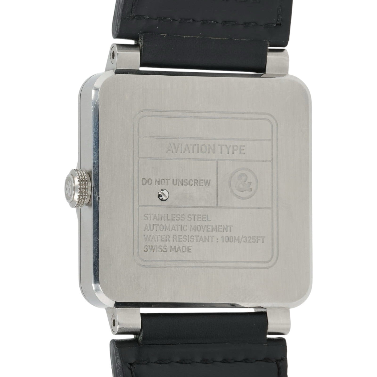 Bell & Ross Black Dial 42mm Stainless Steel Automatic Movement Men’s BR03-97