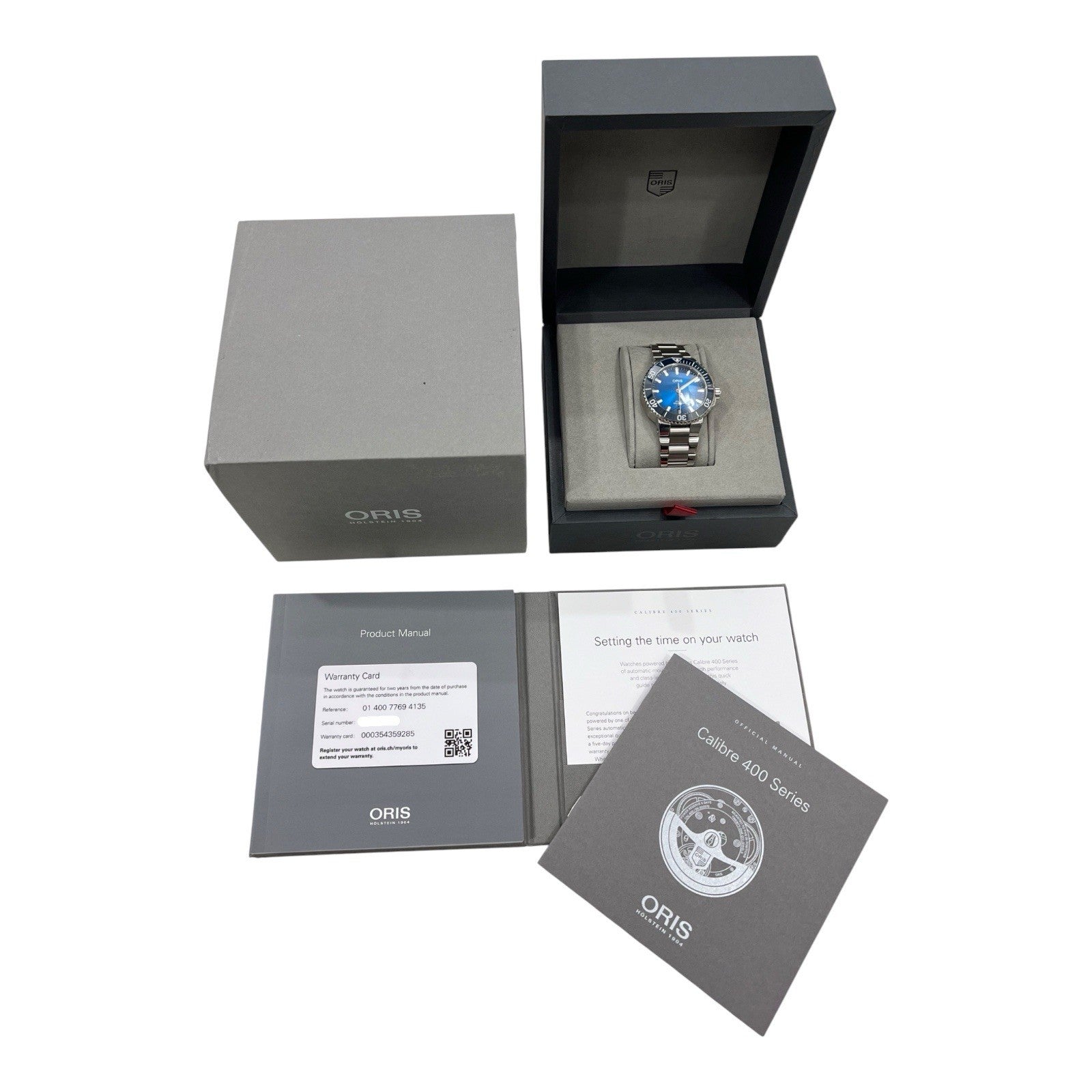 Oris Aquis Blue Dial Stainless 41.5mm Automatic Men’s Watch 01 400 7769 4135