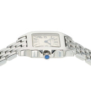 Cartier Santos Demoiselle Silver Dial Small Steel 21mm Quartz Womens WSPN0019