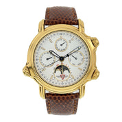 Jaeger-LeCoultre Grand Reveil 18k Gold Perpetual Calendar Alarm Watch 180.1.99