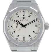 NEW 2026 Zenith Defy Stainless Steel White Dial 41mm Mens Watch 03.9300.3620