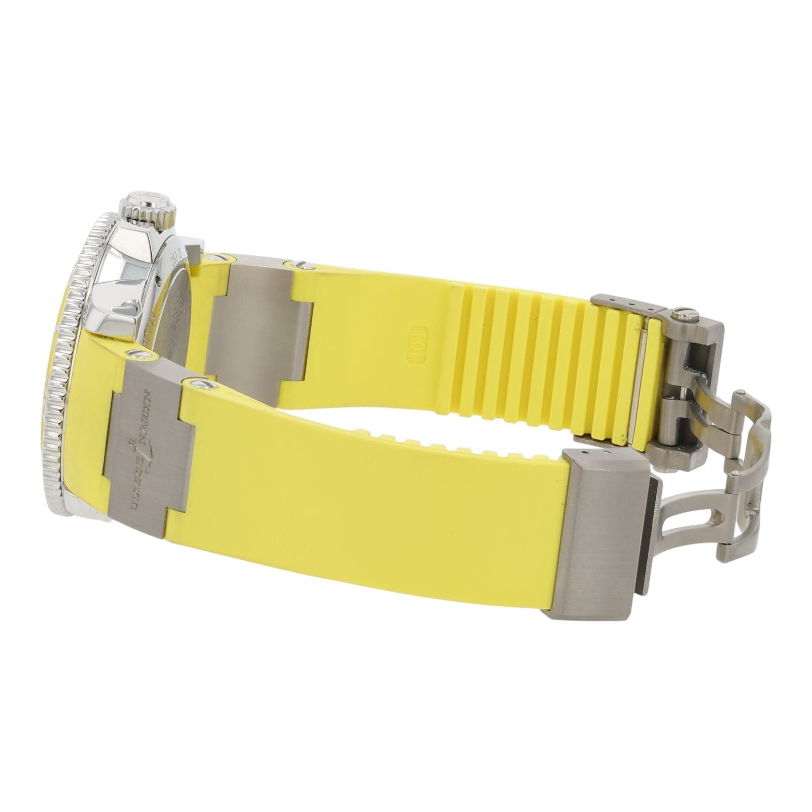 Ulysse Nardin Marine Diver Yellow Dial Steel 42.7mm Automatic Men’s 263-33-3/941