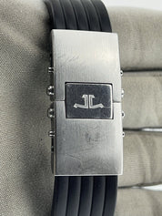Jaeger-LeCoultre Reverso Steel Grey Dial 28mm Manual Wind Mens Watch Q2948601