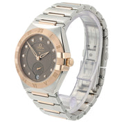 Omega Constellation Brown Dial Rose Gold & Steel 34mm Watch 131.20.34.20.63.001