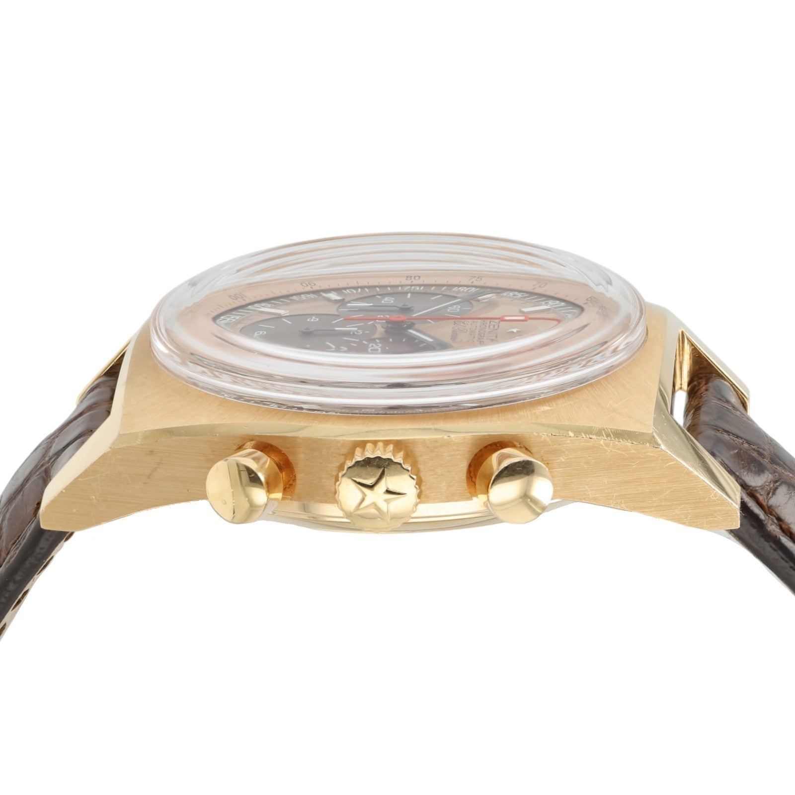 Zenith El Primero New Vintage 1969 Copper Dial 18k Rose Gold 40mm 18.1969.469