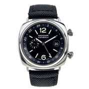 Panerai PAM00184 Radiomir GMT Alarm Automatic Watch Black Dial W/ Box