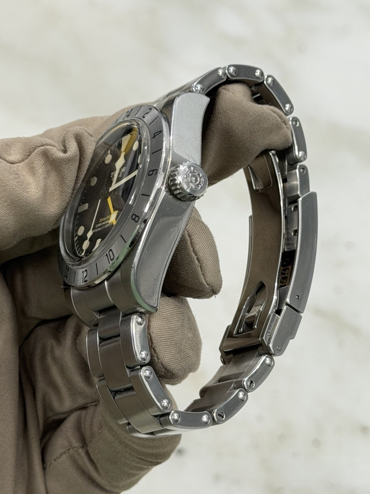 2022 Tudor Black Bay Pro Stainless Steel GMT Men's Black Dial Watch 79470