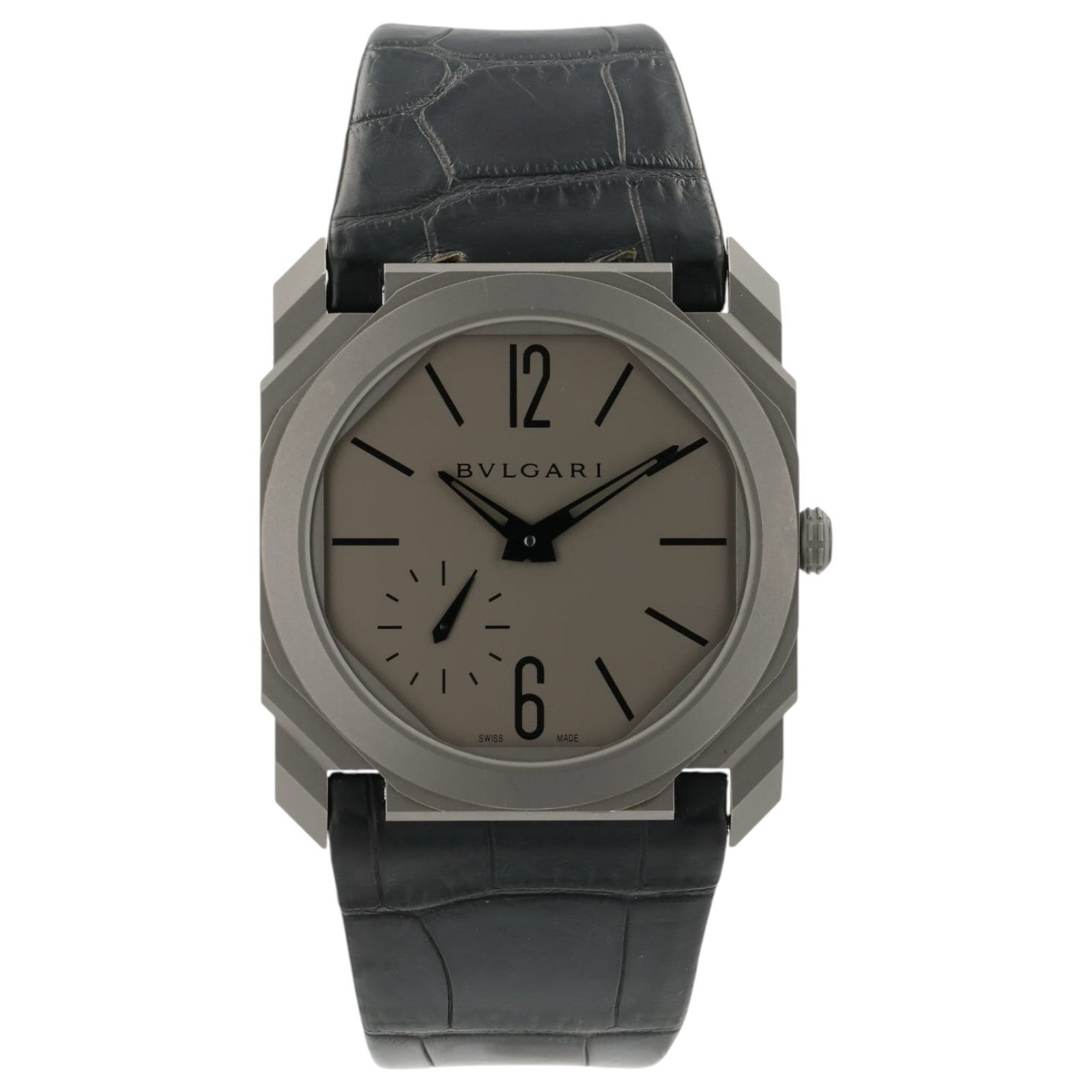 Bulgari Octo Finissimo Grey Dial Titanium 40mm Automatic Men’s BGO40TXT
