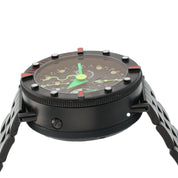 Alain Silberstein Kronomarine Black Dial Steel 40mm Automatic Men’s Watch