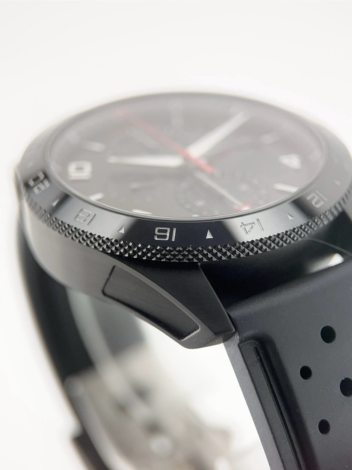 Montblanc Timewalker Stainless Steel Black Dial 44mm Automatic Mens Watch 7422