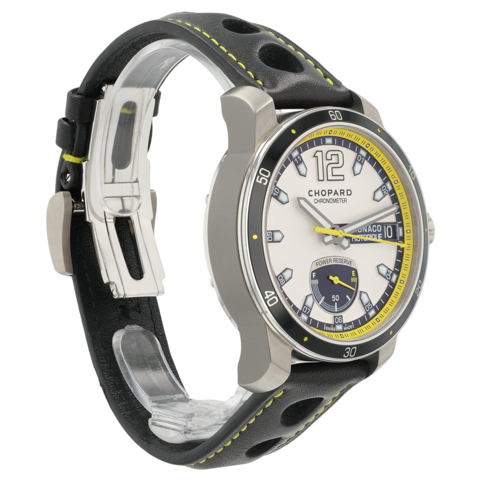 Chopard Grand Prix de Monaco Silver Dial Steel 44mm Automatic Men’s Watch 8568