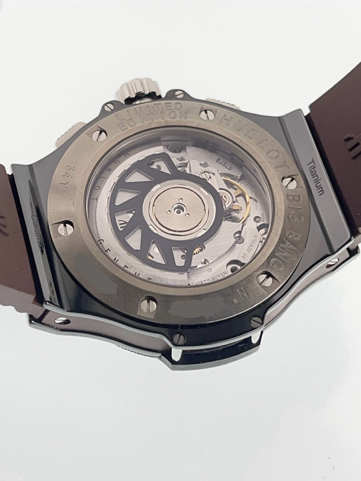 Hublot Big Bang Ceramic Chocolate Dial 41mm Auto Men's Watch 341.CB.1001.RX