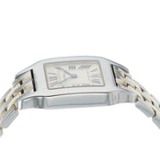 Cartier Santos Demoiselle Silver Dial Gold & Steel 27mm Quartz Women's W25067Z6