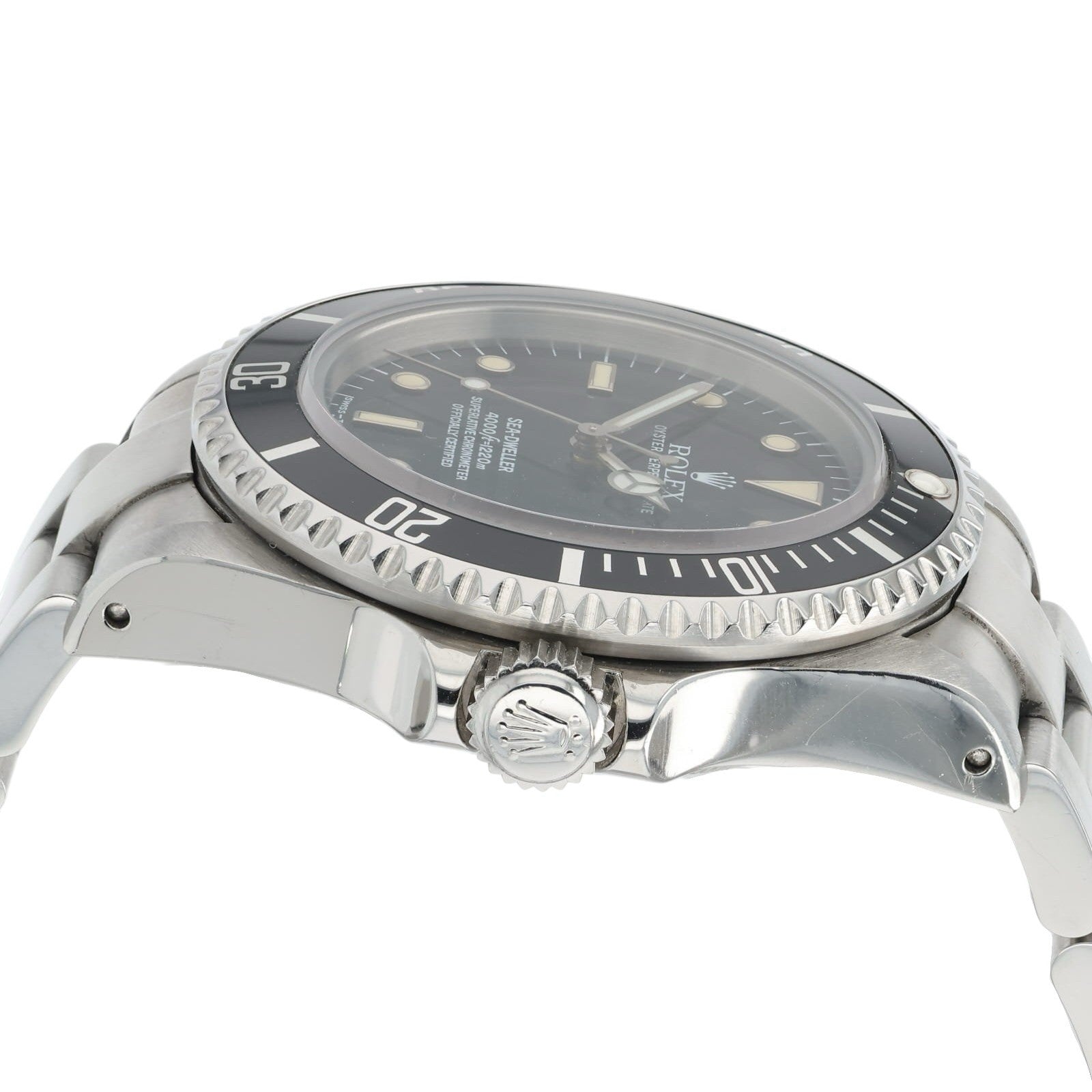 Rolex Sea-Dweller Stainless Steel Black Dial 40mm Automatic Men’s Watch 16600