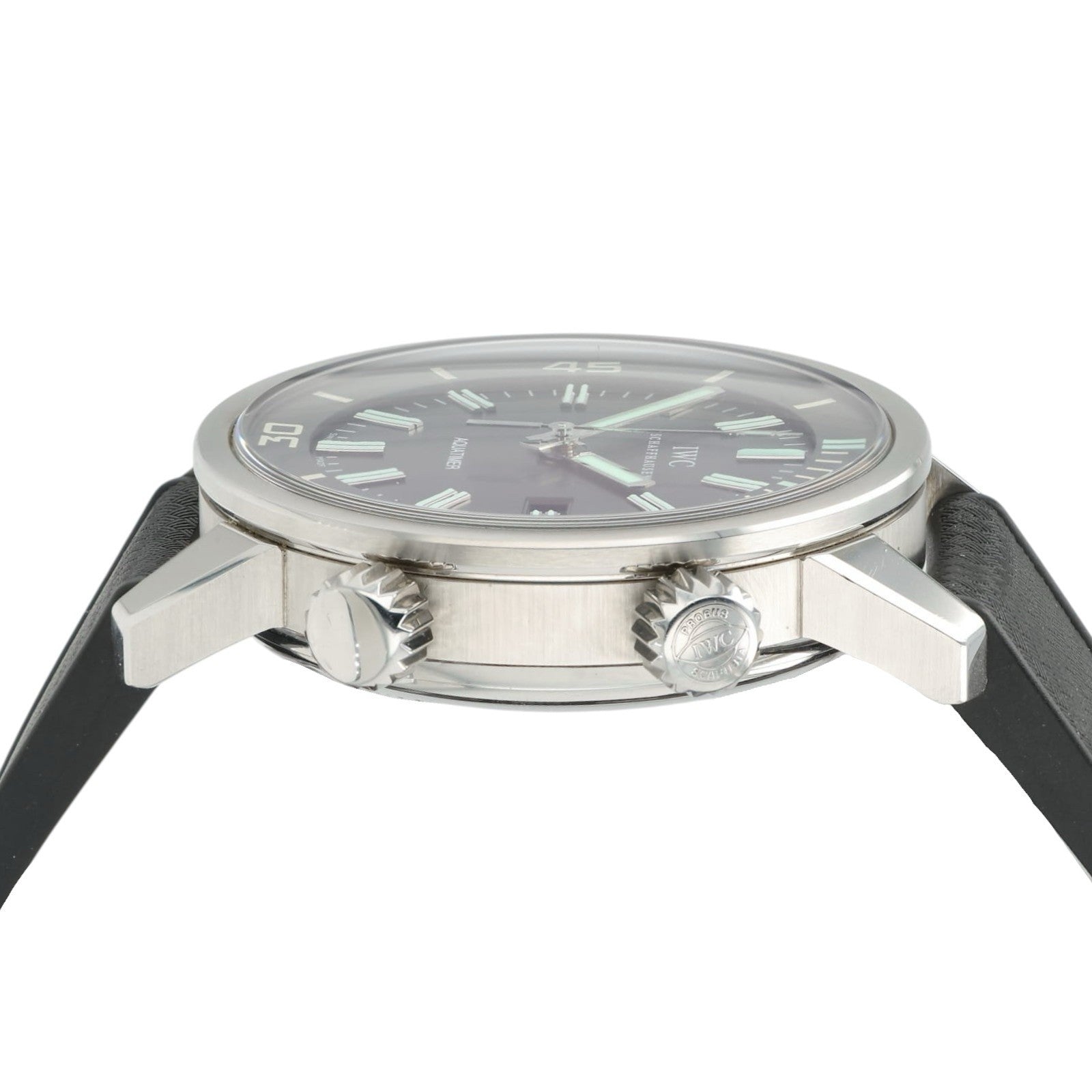 IWC Vintage Aquatimer Black Dial Stainless Steel 44mm Automatic Men’s IW323101