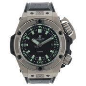 Hublot King Power Titanium Black Dial 48mm Automatic Mens Watch 731.NX.1190.RX