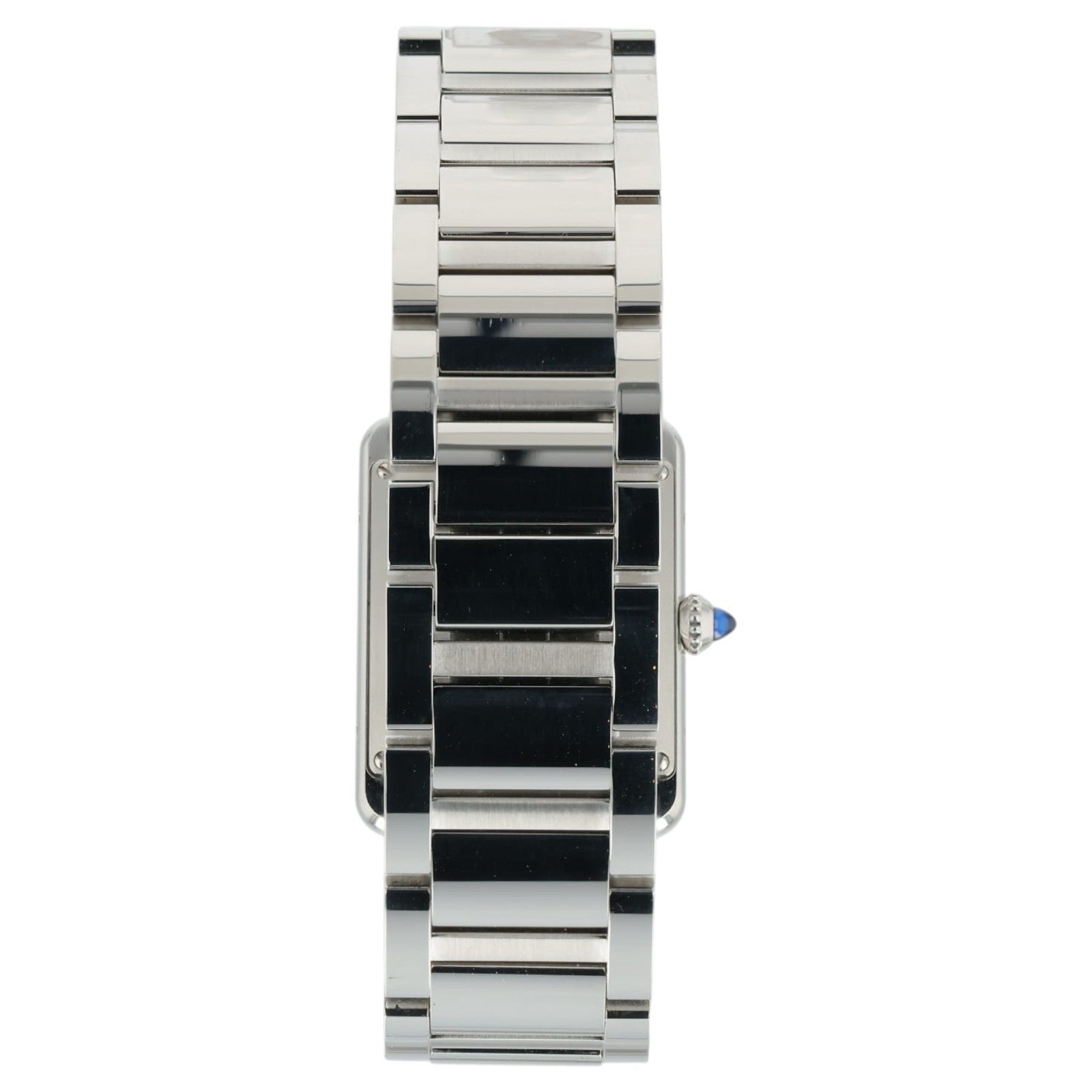 Cartier Tank Must Silver Dial Stainless Steel 26mm Quartz Unisex Watch WSTA0052