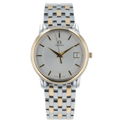 Omega De Ville Steel & Gold Silver Dial 34mm Quartz Men’s Watch 4310.31