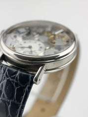 Breguet Tradition 18k White Gold Silver Color Dial 38mm Automatic Men’s 7037