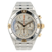 Breitling Chronometer Silver Dial Gold & Steel 42mm Automatic Men’s Watch IB0134