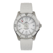 Breitling Superocean Stainless Steel White Dial 36mm Automatic Mens Watch A17316